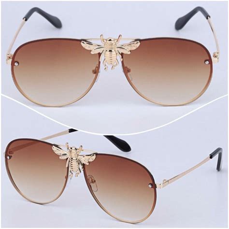 flat top frame sunglasses gucci|Gucci limited edition bee sunglasses.